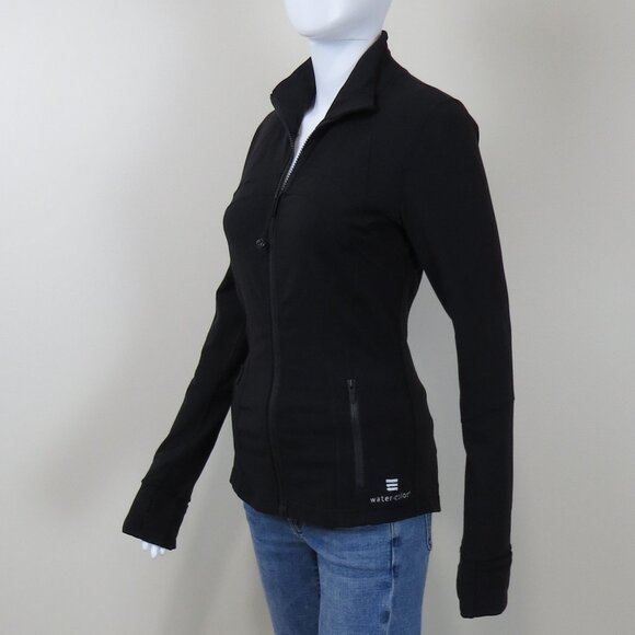 Lululemon Define Jacket SIZE 6 Black *Water Color FL* Monogram - Picture 2 of 16